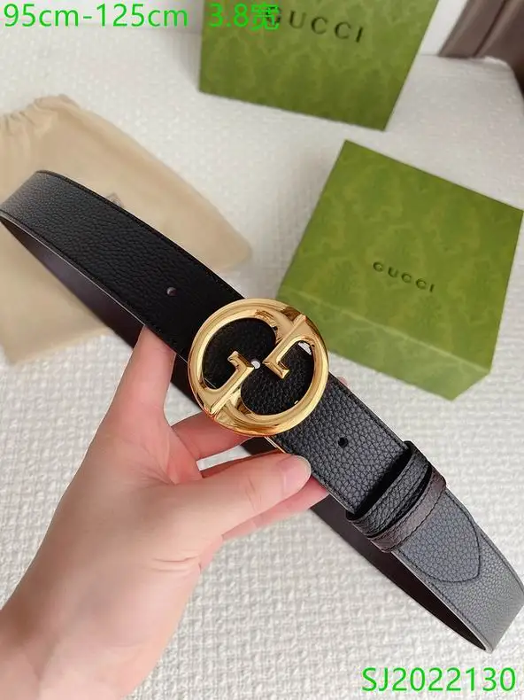 Gucci Belt 38mmX95-125CM 7D319